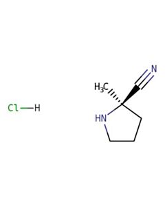 Astatech (R)-2-METHYLPYRROLIDINE-2-CARBONITRILE HCL; 1G; Purity 95%; MDL-MFCD34182844
